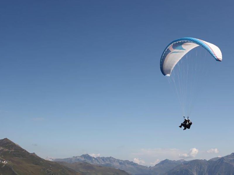 Paragliding Davos